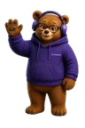 The HYEHOST mascot waving